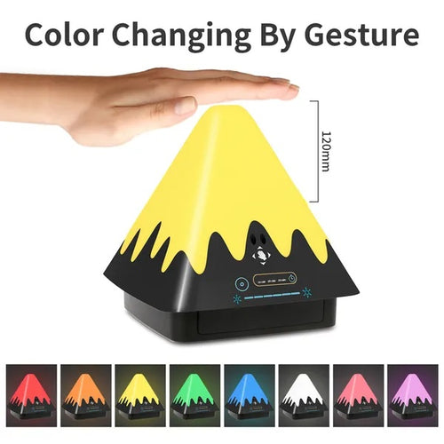 Rechargeable 8-Color Touch-Control LED Night Light