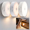 3-Pack Rechargeable LED Motion Sensor Night Lights