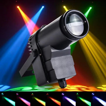 2Pcs 30W RGBW LED Pinspot Beam Light – DJ Disco Stage Lighting
