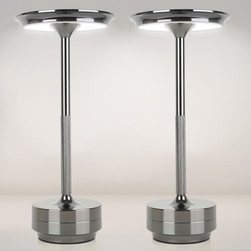 2-Pack Rechargeable Cordless LED Table Lamps