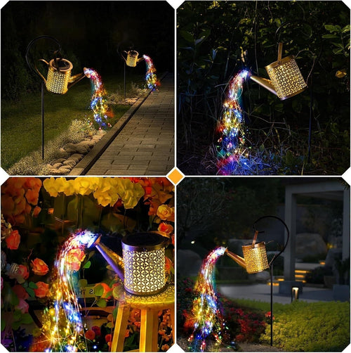 Solar Watering Can Garden Lights with 36 LEDs