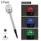 Solarek 3PCS Outdoor Solar Ball Lights RGB Waterproof Garden Landscape Decor