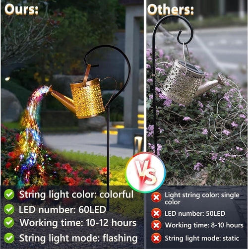 Solar Watering Can Garden Lights with 36 LEDs