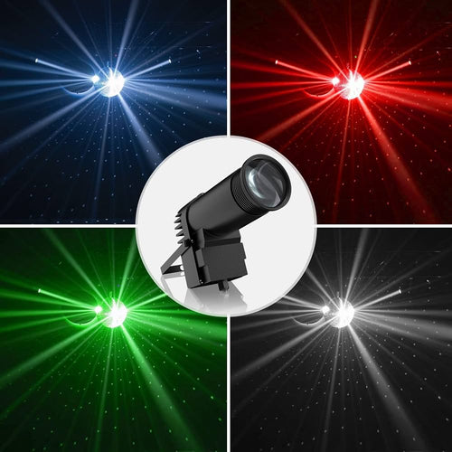 2Pcs 30W RGBW LED Pinspot Beam Light – DJ Disco Stage Lighting