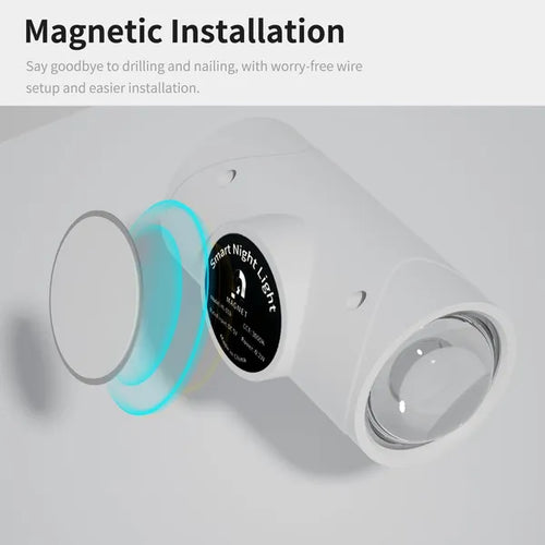 4PCS Rechargeable LED Motion Sensor Wall Light – Magnetic Dimmable RGB Night Light