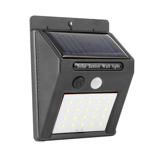 20-LED Solar Outdoor Motion Sensor Security Light