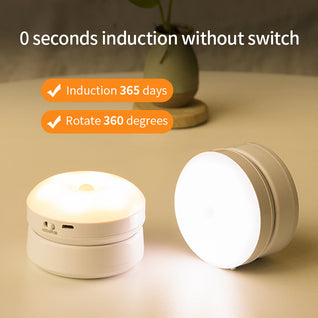 Rotating Human Body Sensor Light – Motion Activated LED Night Light
