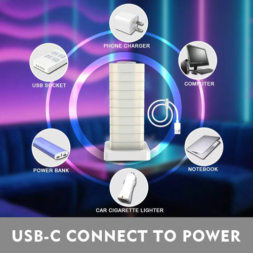 Stackable RGB Ambient LED Mood Light