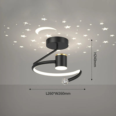 Nordic LED Ceiling Light – Modern Minimalist Indoor Lamp