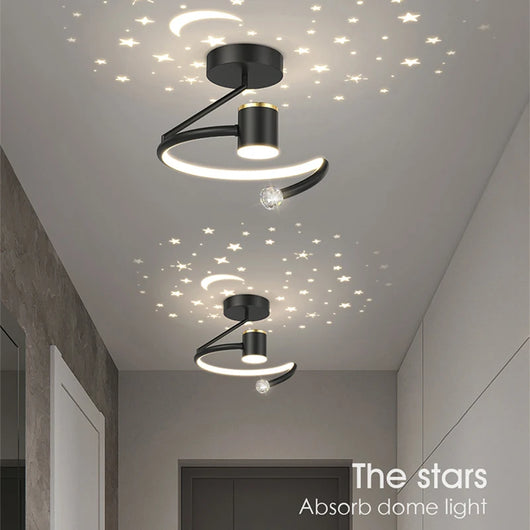 Nordic LED Ceiling Light – Modern Minimalist Indoor Lamp