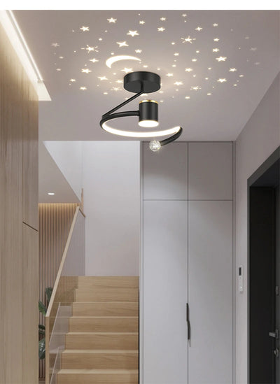 Nordic LED Ceiling Light – Modern Minimalist Indoor Lamp