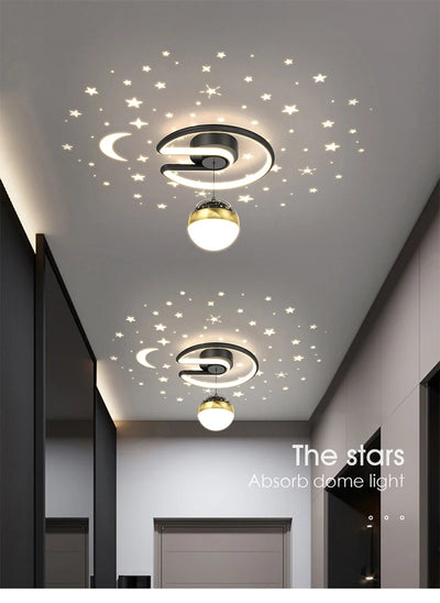 Nordic LED Ceiling Light – Modern Minimalist Indoor Lamp