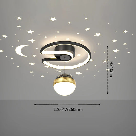 Nordic LED Ceiling Light – Modern Minimalist Indoor Lamp