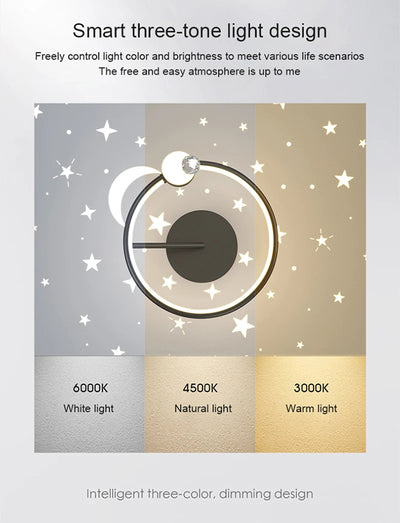 Nordic LED Ceiling Light – Modern Minimalist Indoor Lamp