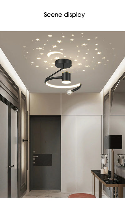 Nordic LED Ceiling Light – Modern Minimalist Indoor Lamp