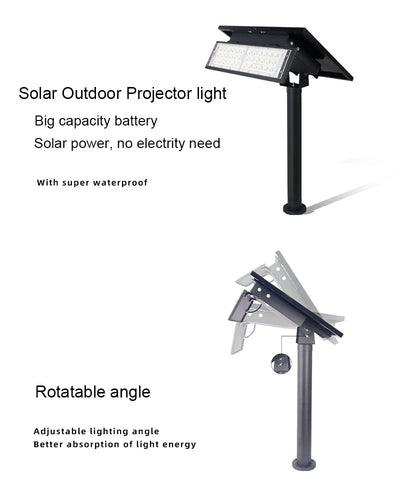 Solar LED Sign Light IP65 – Outdoor Billboard, Wall & Pathway Lighting