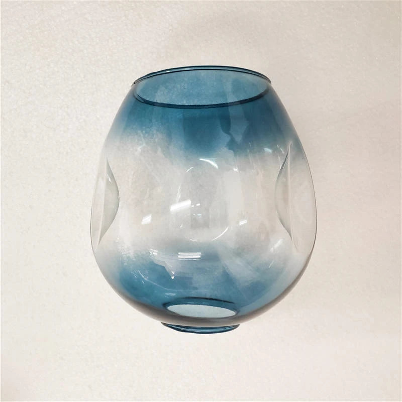 Nordic Glass LED Chandelier with Modern Minimalist Design