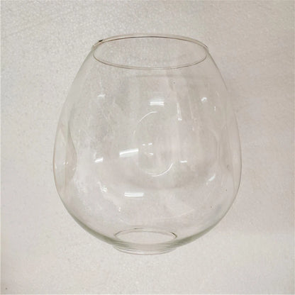 Nordic Glass LED Chandelier with Modern Minimalist Design