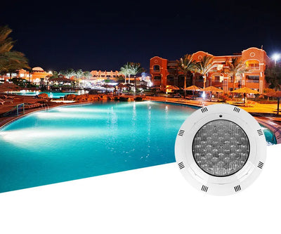 IP68 RGB LED Underwater Pool Light – Color-Changing Swimming Pool Lamp with Remote
