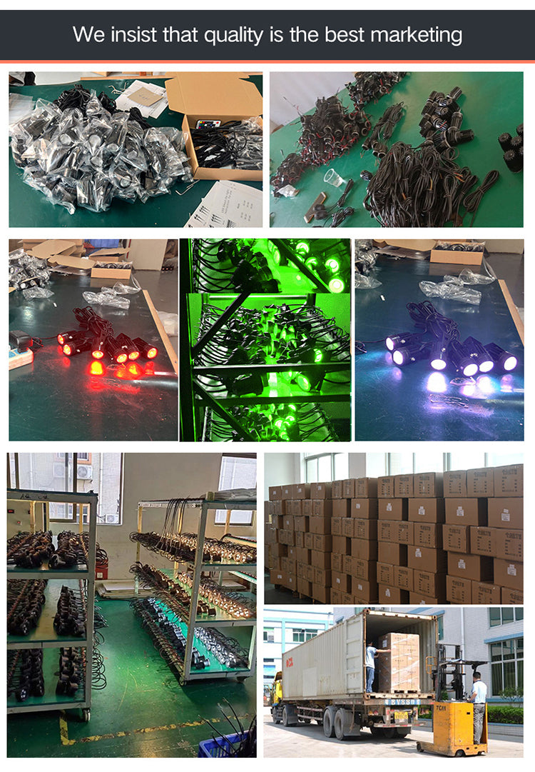 Smart RGB Landscape Light LED Garden Lamp Waterproof APP Control 16 Million Colors Outdoor Yard Lawn Spotlights