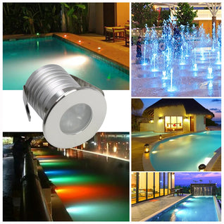 3W LED Underwater Pool Light – IP68 Waterproof Low-Voltage Landscape Lamp