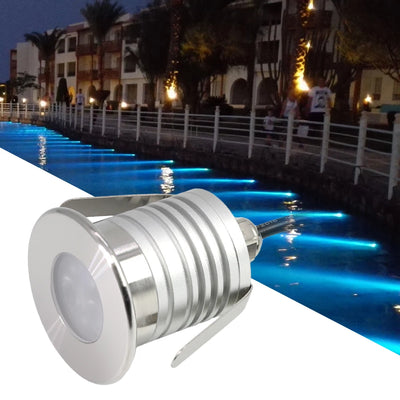 3W LED Underwater Pool Light – IP68 Waterproof Low-Voltage Landscape Lamp