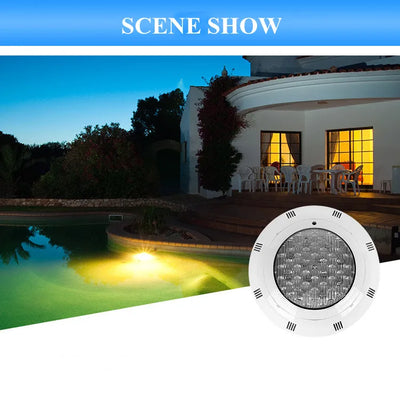 IP68 RGB LED Underwater Pool Light – Color-Changing Swimming Pool Lamp with Remote