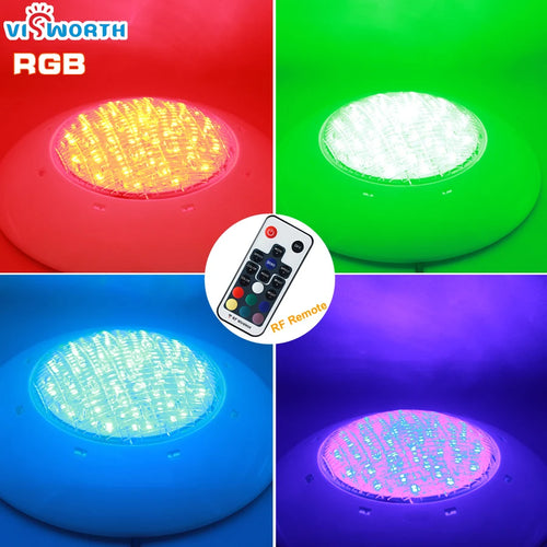 IP68 LED Pool Light – 12V Underwater Swimming Pool Lamp (RGB / White Options)