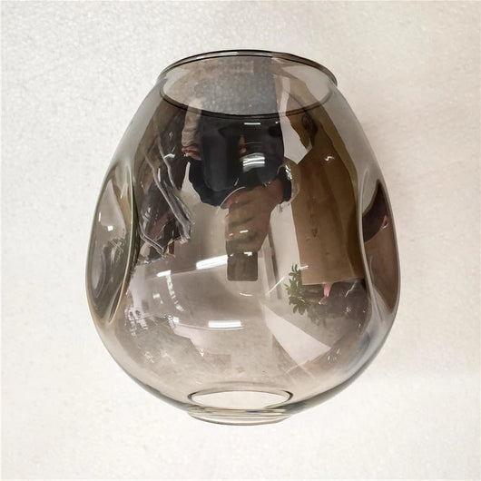 Nordic Glass LED Chandelier – Modern Minimalist Ceiling Light