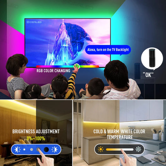 Zigbee Smart LED Strip Lights – Tunable White Dimmable 5050 SMD