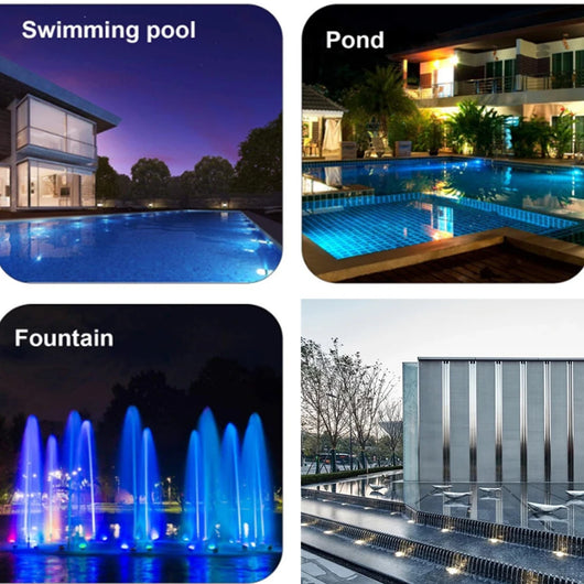 3W LED Underwater Pool Light – IP68 Waterproof Low-Voltage Landscape Lamp
