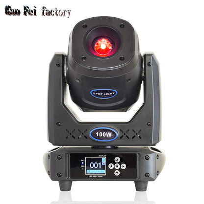 LED Spot 100W Moving Head Light with 8-Face Prism