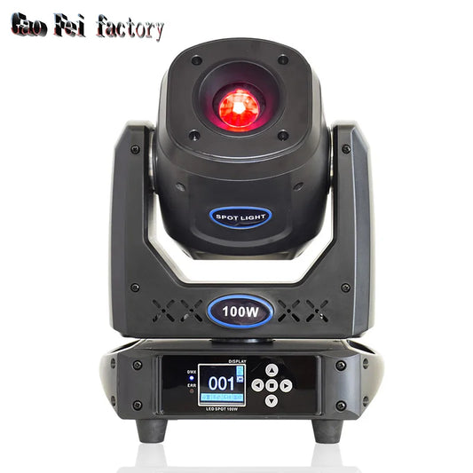 LED Spot 100W Moving Head Light with 8-Face Prism