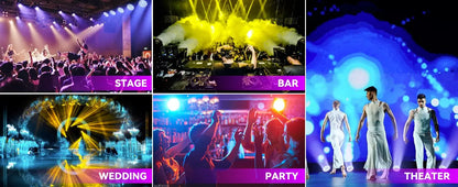 7×40W RGBW 4-in-1 LED Moving Head Light