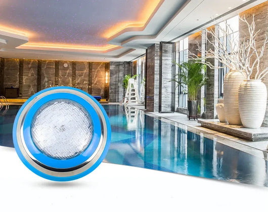 IP68 Stainless Steel LED Pool Light – Waterproof RGB Underwater Lighting
