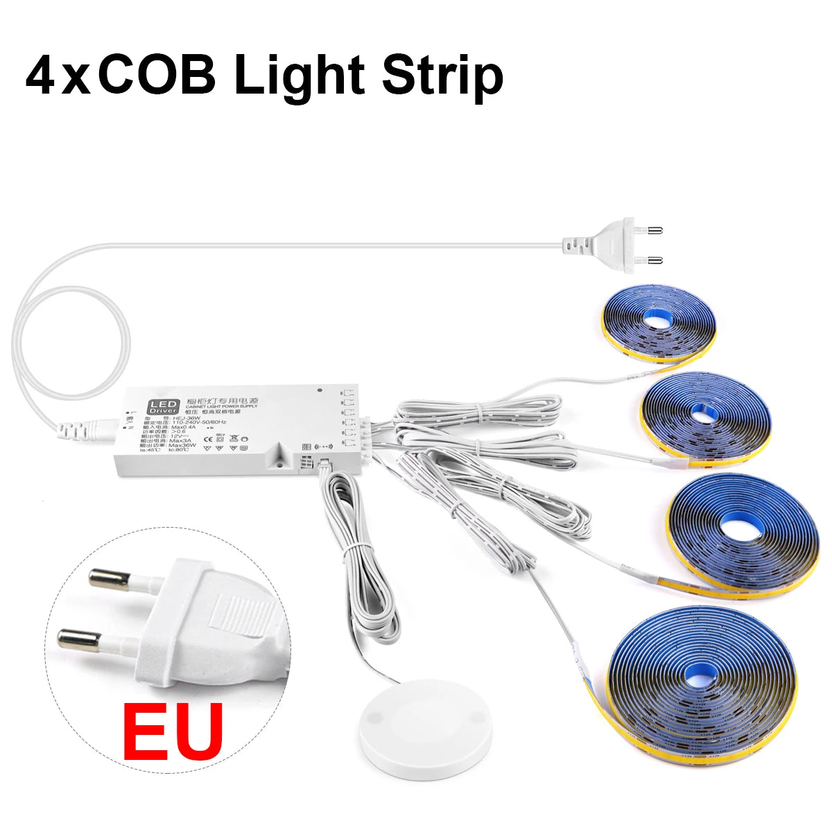 COB LED Strip Light with Sensor
