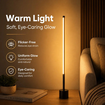 Mini Voice-Controlled LED Floor Lamp – 3M, 180° Lighting