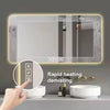 28x60 Inch LED Bathroom Mirror – Corrosion-Resistant Anti-Rust Vanity Mirror with 3-Color Dimmable Lighting