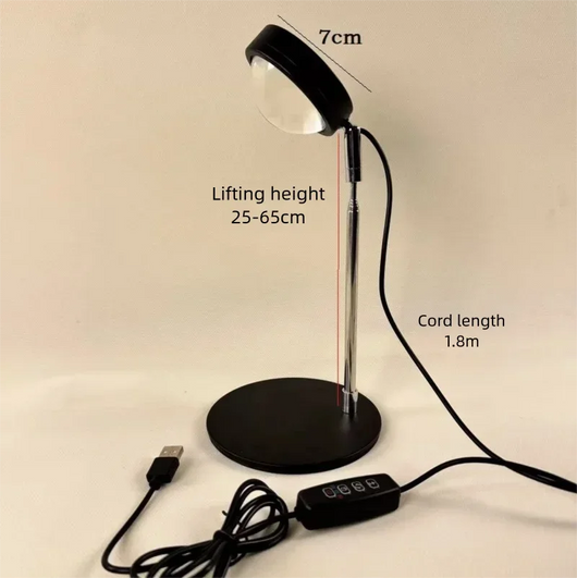 Convex Lens LED Grow Light 4000K Full Spectrum Plant Lamp for Indoor Plants & Aquariums