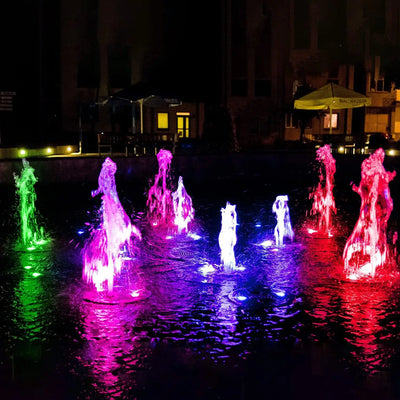 Solar Underwater RGB Light – IP65 Waterproof LED Spotlight