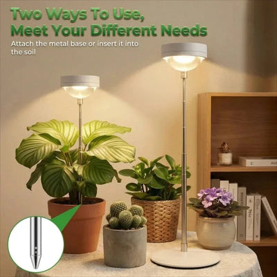 Convex Lens LED Grow Light 4000K Full Spectrum Plant Lamp for Indoor Plants & Aquariums
