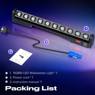 250W RGBW LED Wall Washer Beam Light | DMX512 Stage Lighting