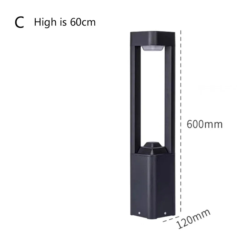 Outdoor LED Lamp AC85-245V/IP65 &nbsp;Lawn Garden Landscape Lamp Waterproof Courtyard Lamp Park Lighting