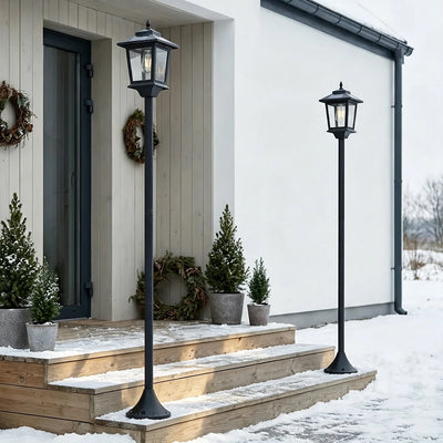 2-Piece Solar Garden Lights – Outdoor Waterproof LED Pathway Lamps