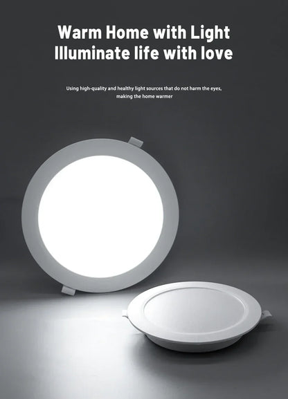 Recessed LED Downlight with Universal Voltage and 249–2000 Lumen Output