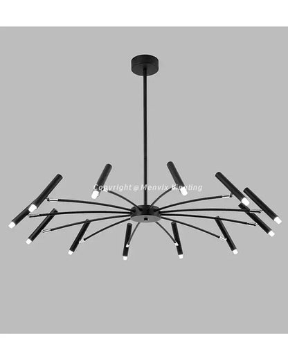 Modern Dimmable LED Chandelier with High-Lumen Illumination