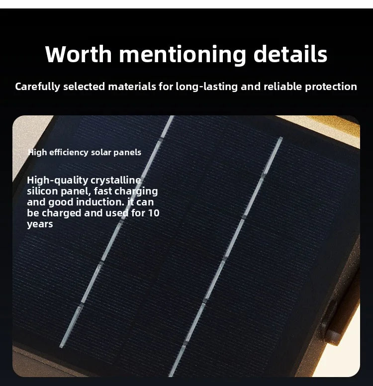 New Outdoor Waterproof Solar Garden Lawn Lamp Camping Balcony Garden Decoration Ambient Light Outdoor Dining-Table Portable Lamp