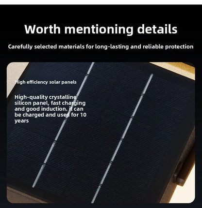 New Outdoor Waterproof Solar Garden Lawn Lamp Camping Balcony Garden Decoration Ambient Light Outdoor Dining-Table Portable Lamp