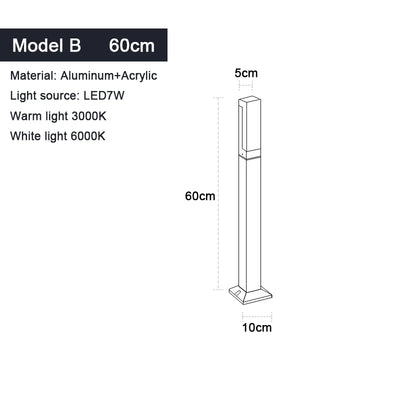 Modern LED Lawn Lamp