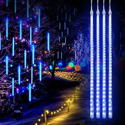 30cm LED Meteor Shower Rain Lights for Outdoor